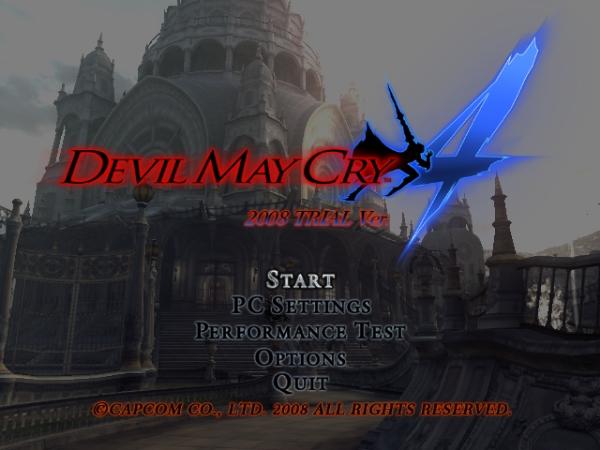 Main Menu